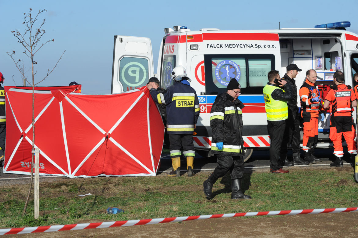 Tragedia na drodze krajowej 37