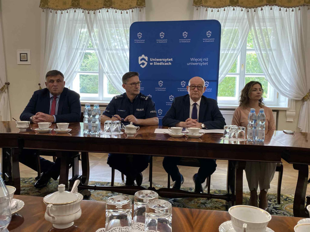 Policja zacieśnia współpracę z Uniwersytetem w Siedlcach