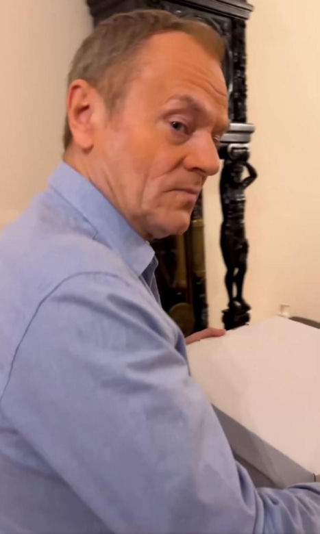 Tu rządzi dziadek Tusk