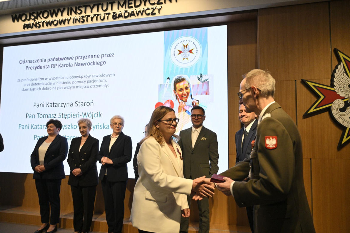Marta Nawrocka nazwała pielęgniarki aniołami
