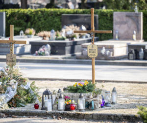 Tak wygląda grób Bożeny Dykiel