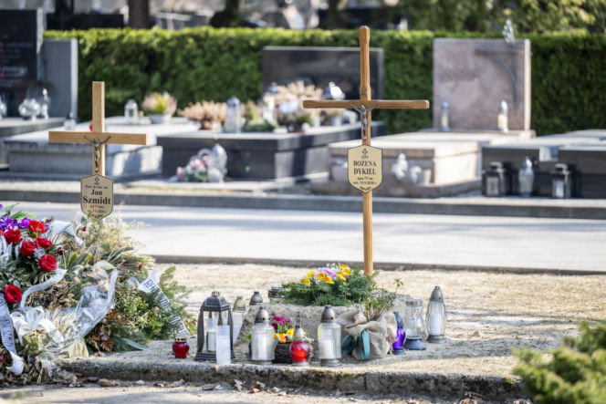 Tak wygląda grób Bożeny Dykiel