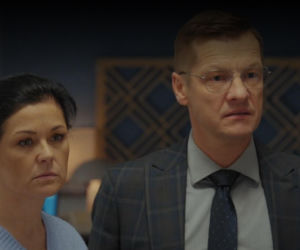 M jak miłość odc. 1926. Kinga (Katarzyna Cichopek), Piotrek (Marcin Mroczek)