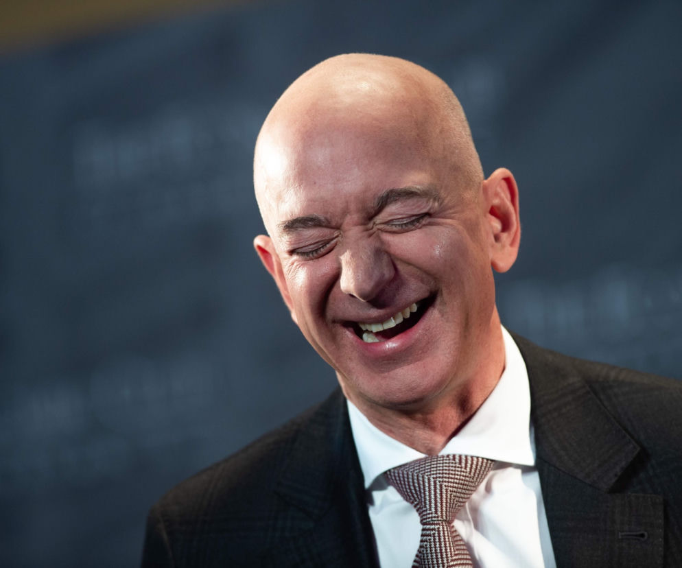 Jeff Bezos, szef firmy Amazon