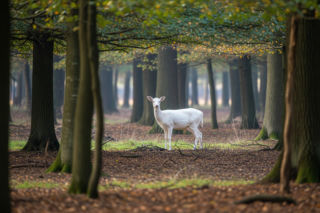 Biała Dama w lasach Śląska. Niezwykłe odkrycie zaskoczyło leśników w pewnym miejscu
