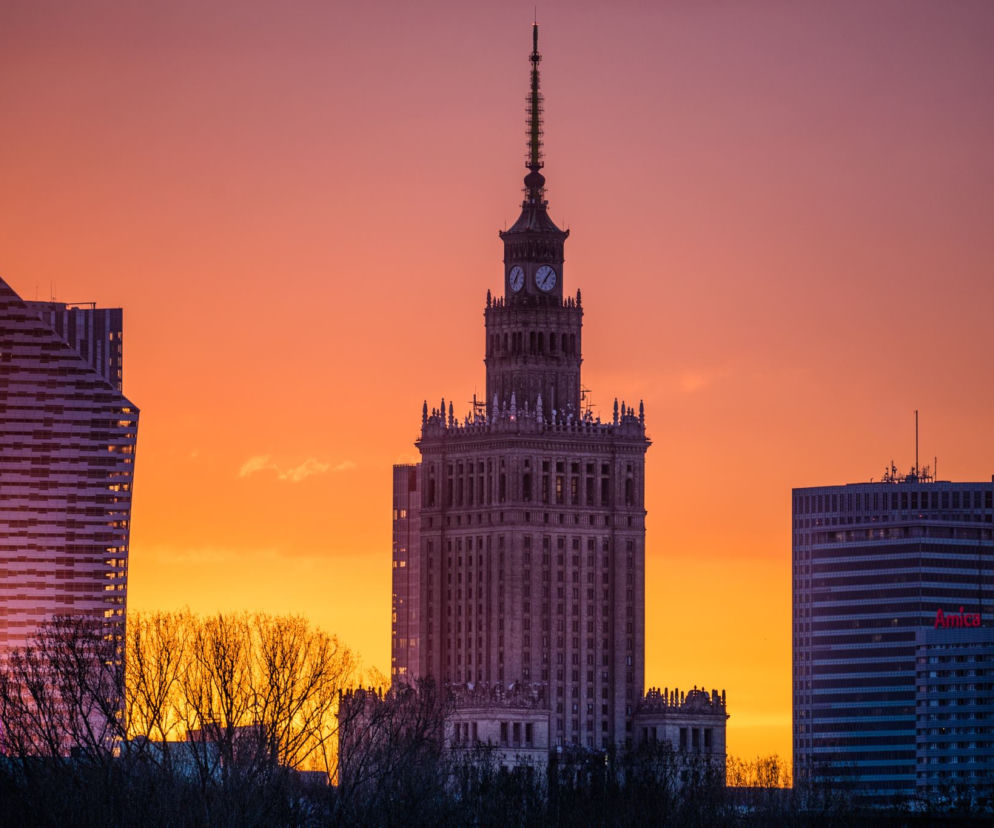 Piękny widok na centrum