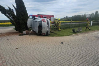 Groźny wypadek w Miszewku Strzałkowskim