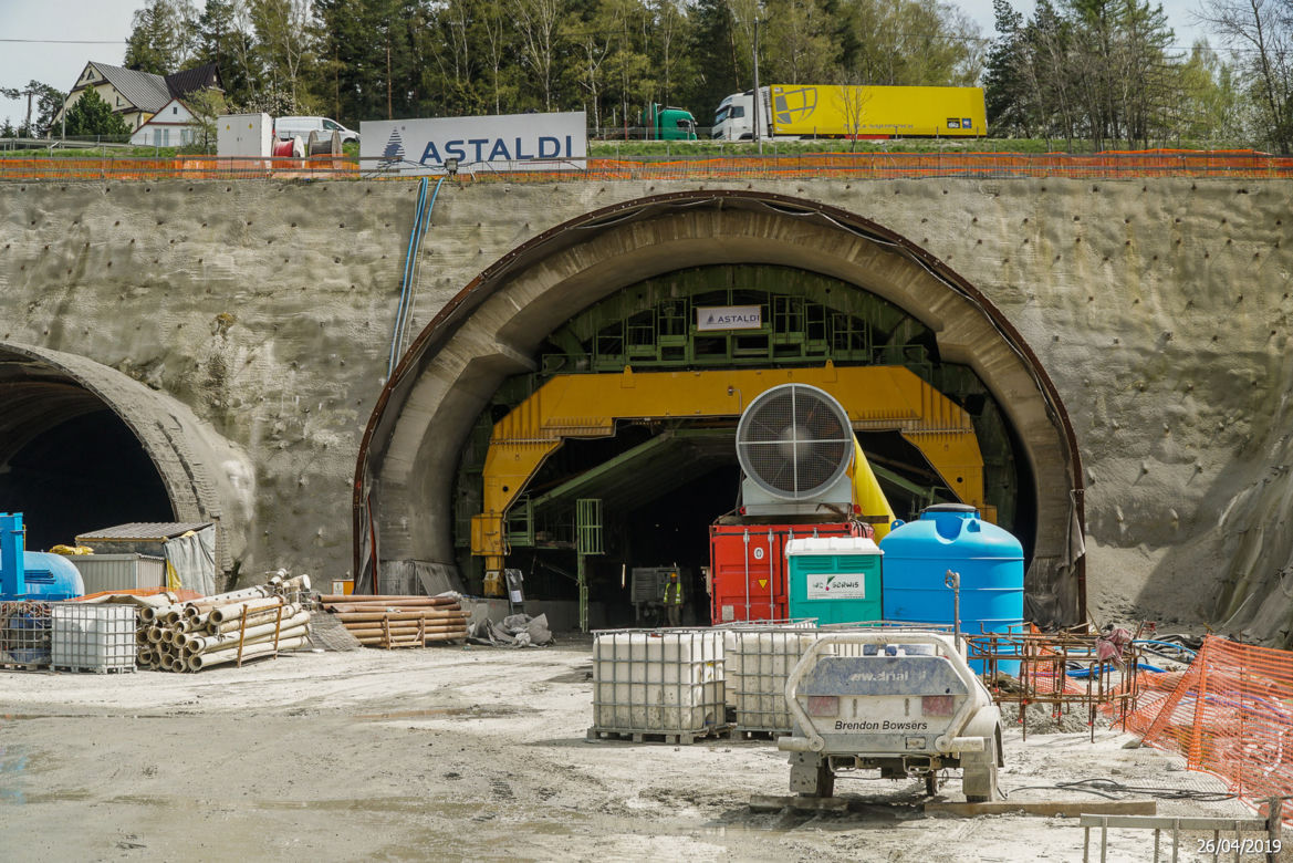 Tak powstaje najdłuższy tunel w Polsce. Będzie miał ponad 2 kilometry długości!