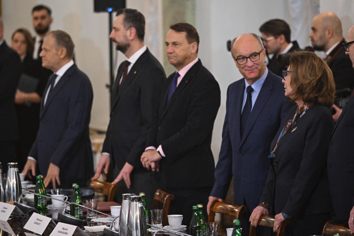 Politycy zjechali do Pałacu Prezydenckiego na Radę Bezpieczeństwa Narodowego