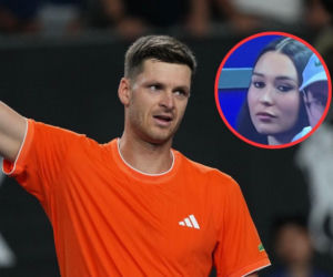 Od plotek aż huczało! Oto dziewczyna Huberta Hurkacza? Hania zasiadła w boksie tenisisty