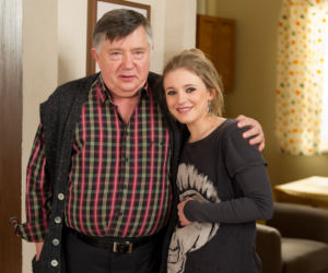 Na Wspólnej, odcinek 2514 Anastazja (Karolina Bacia), Włodek (Mieczysław Hryniewicz)