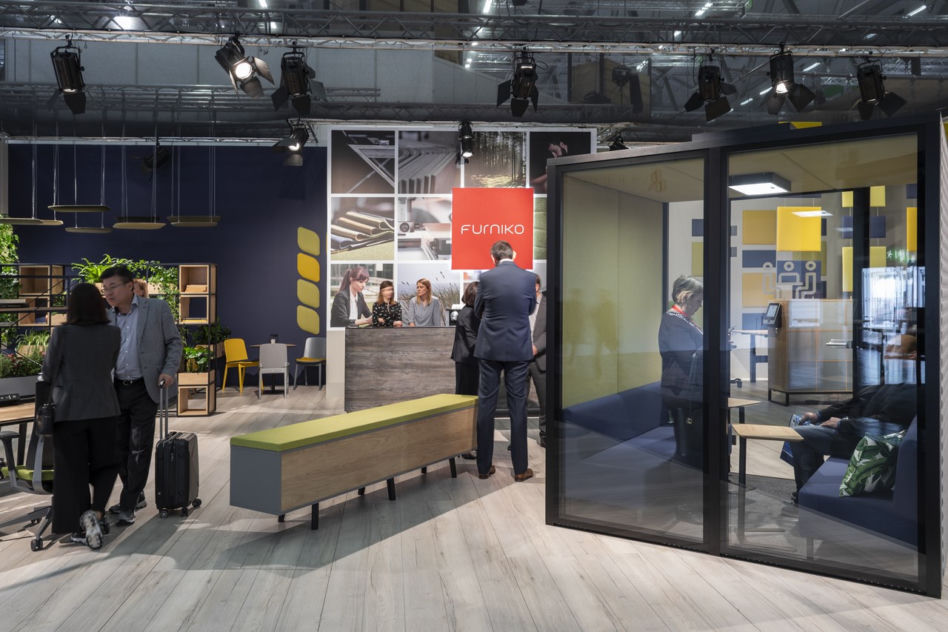 Orgatec 2018 – przestrzeń Agile Working według Furniko