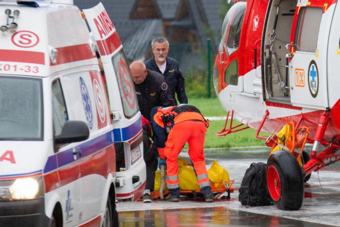 Podczas gwałtownej nawałnicy w Tatrach zginęło 5 osób, a 157 zostało rannych