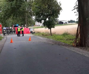 Tragedia w powiecie tucholskim! Kierowca zginął na miejscu! [ZDJĘCIA]