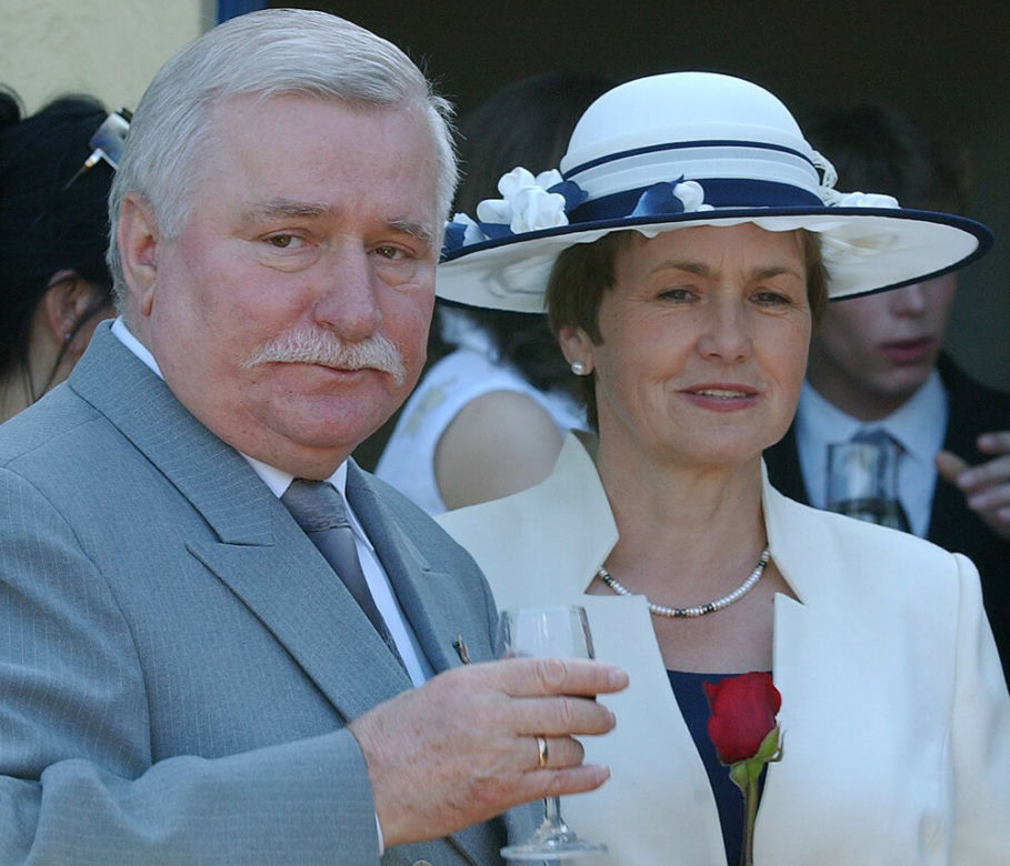 Danuta i Lech Wałęsowie