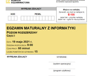 informatyka matura