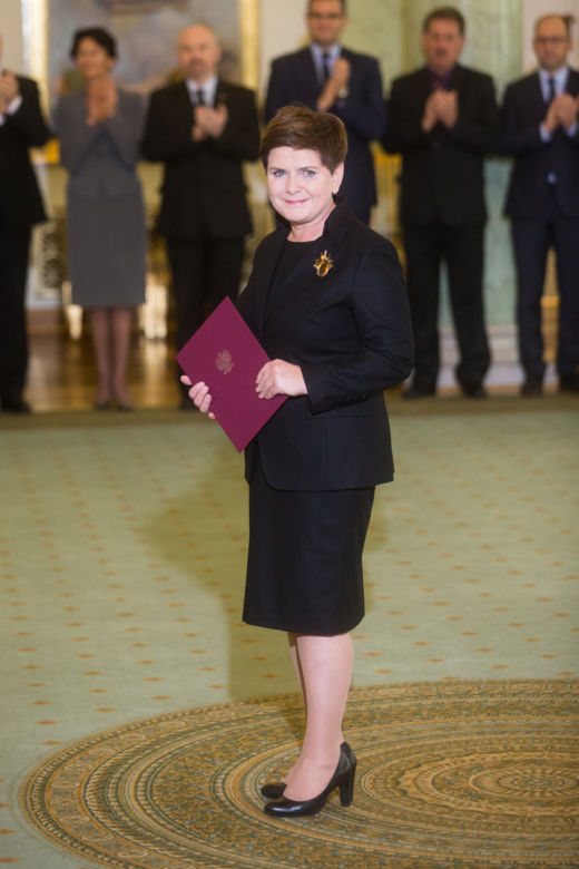 Beata Szydło w młodości