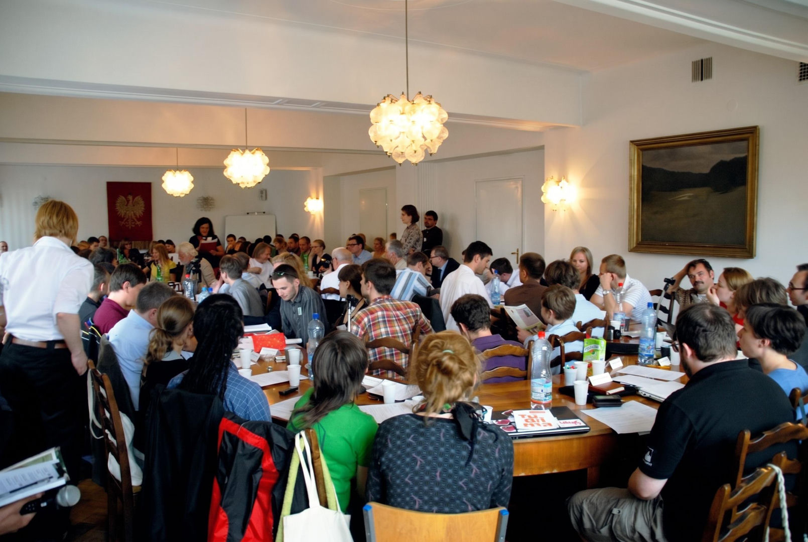 Sesja plenarna I Kongresu Ruchów Miejskich w Poznaniu, 18 czerwca 2011, Collegium Historicum UAM.