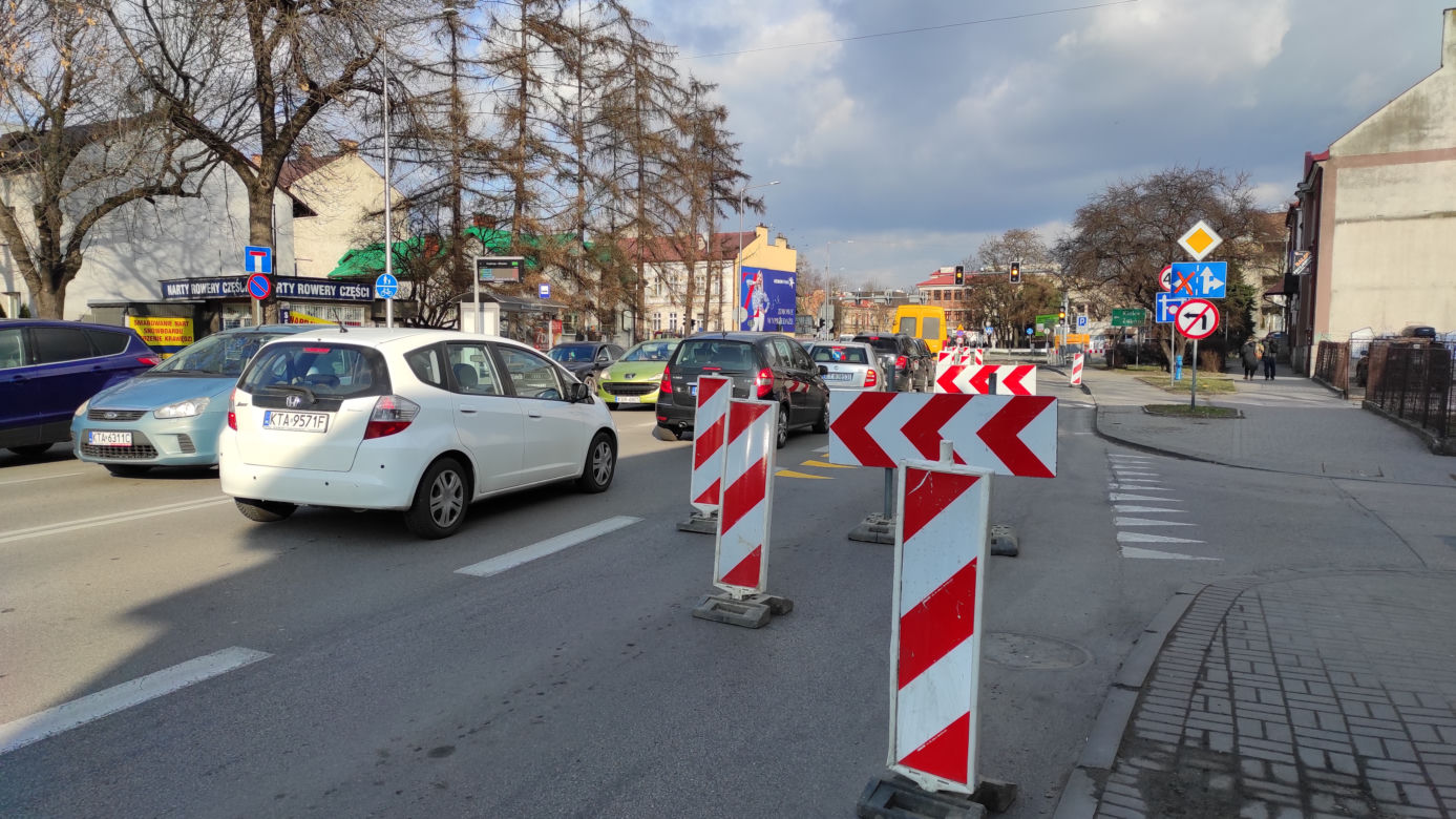 Kolejny etap remontu ul. Krasińskiego w Tarnowie
