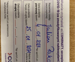 Pierwsi opolanie już zaszczepieni! Zaczipowani i uśmiechnięci? [ZDJĘCIA]
