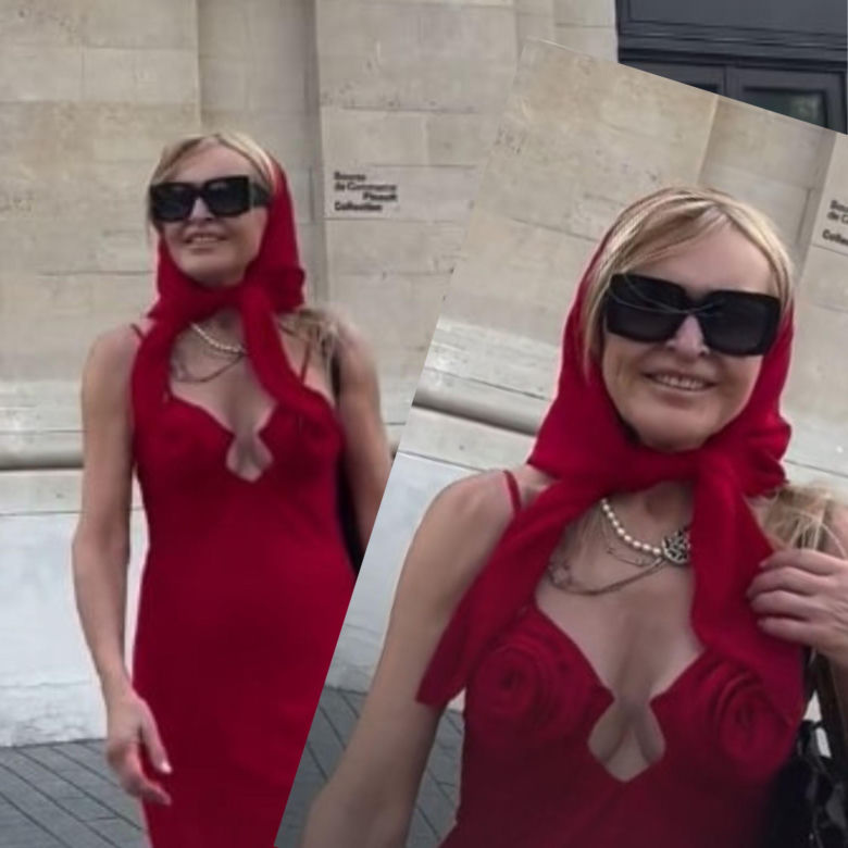 Monika Olejnik pręży biust w wydekoltowanej sukni. Co za sylwetka!
