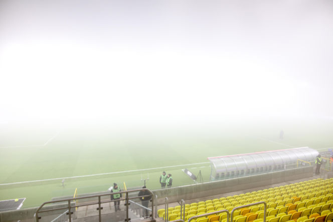 GKS Katowice - Pogoń Szczecin, zdjęcia kibiców i zawodników z meczu 17. kolejki PKO BP Ekstraklasy