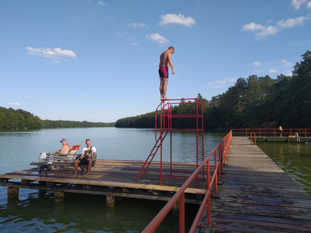 Jezioro Lubie - Lipy. 