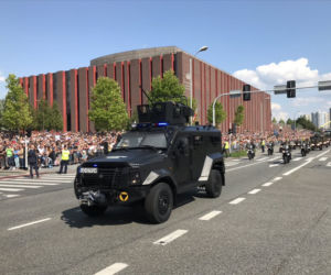 Defilada Wierni Polsce w Katowicach i obchody  Swięta Wojska Polskiego