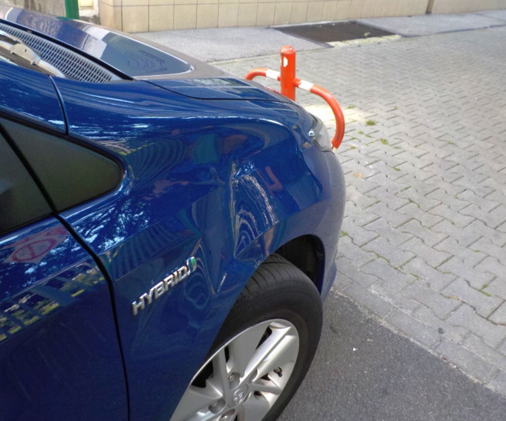 Skopała cudze auto