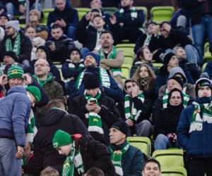 Lechia Gdańsk - Górnik Zabrze, zdjęcia kibiców i zawodników z meczu 18, kolejki PKO BP Ekstraklasy