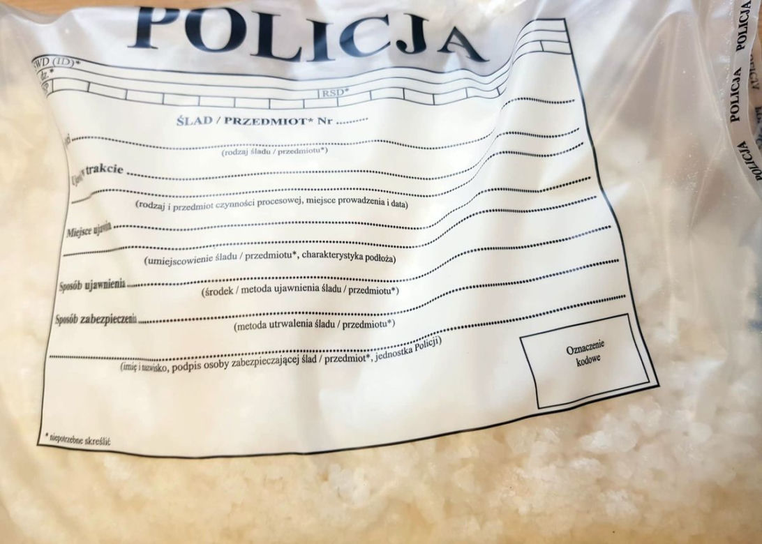U 25-latka znaleziono 3 kilogramy mefedronu