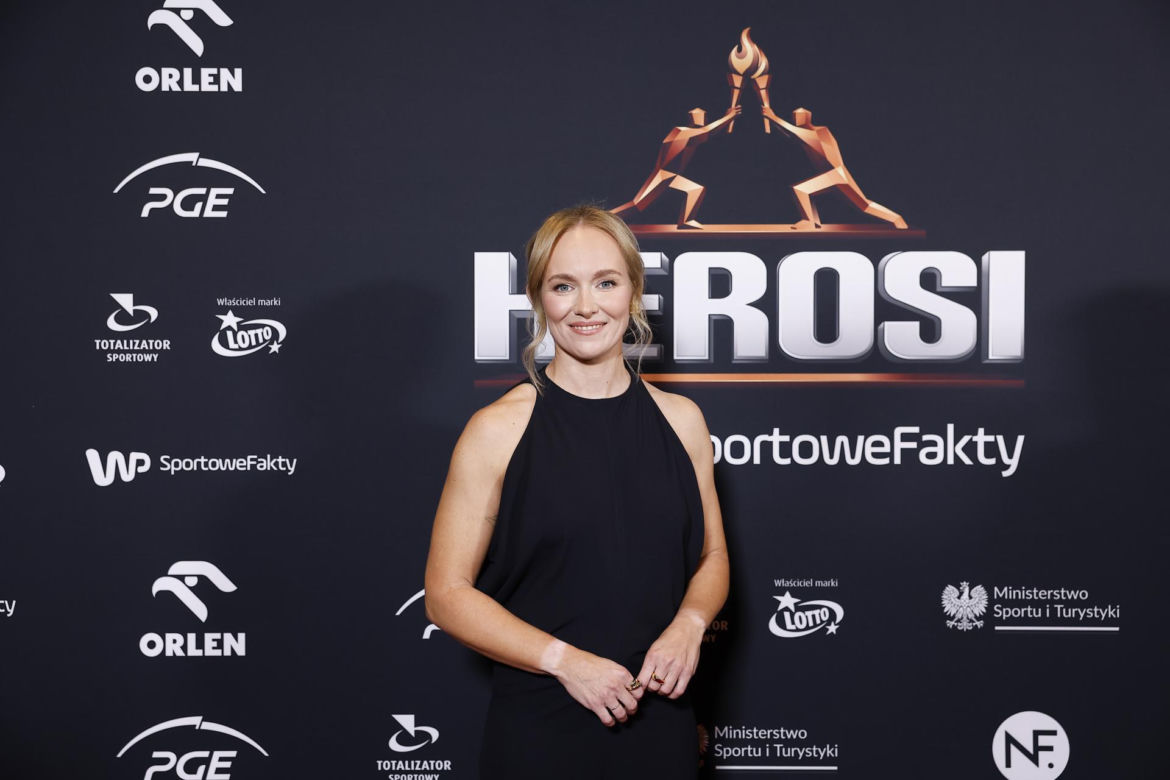 Daria Abramowicz na gali Herosi
