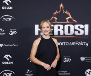 Daria Abramowicz na gali Herosi