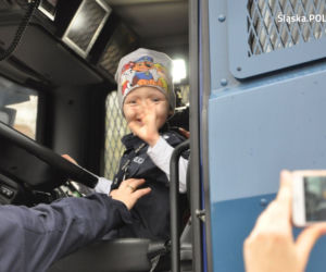 Czteroletni Kubuś z Sosnowca został policjantem