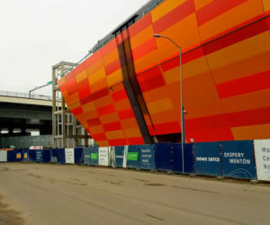 Budowa Morskiego Centrum Nauki w Szczecinie - styczeń 2021