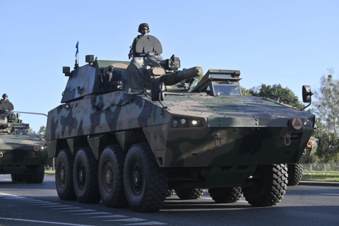 Próba generalna defilady wojskowej w Warszawie