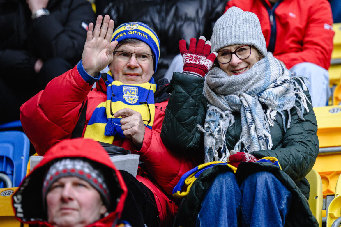 Arka Gdynia - Legia Warszawa: Zdjęcia kibiców z meczu 20. kolejki PKO BP Ekstraklasy