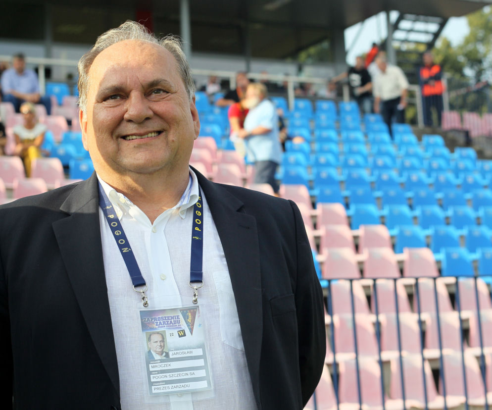 Jarosław Mroczek, prezes Pogoni Szczecin