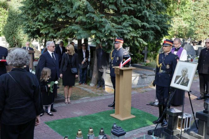 Dominika Wielowieyska pożegnała ojca
