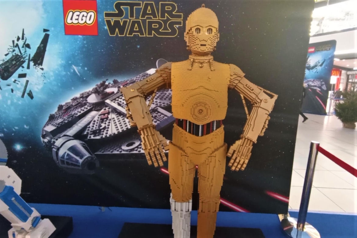 Wystawa figur bohaterów "Gwiezdnych Wojen" w Szczecinie