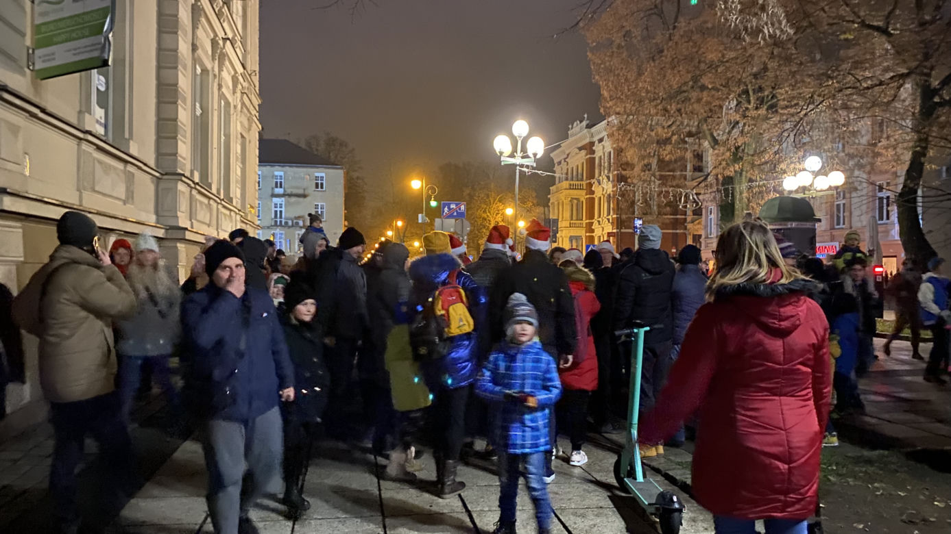 "Odpalamy się na Święta". Świąteczny blask w Zielonej Górze