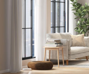 Rośliny w minimalistycznych wnętrzach