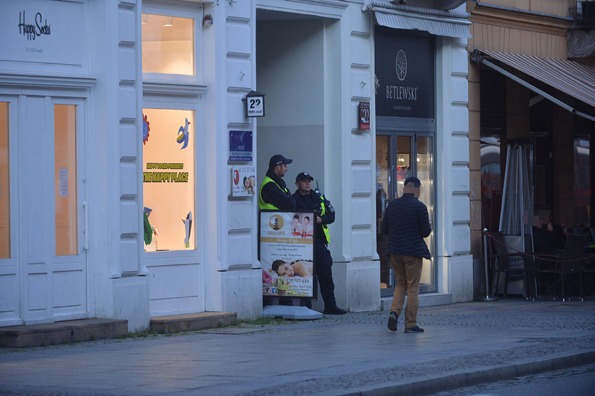 Robią porządek na Nowym Świecie