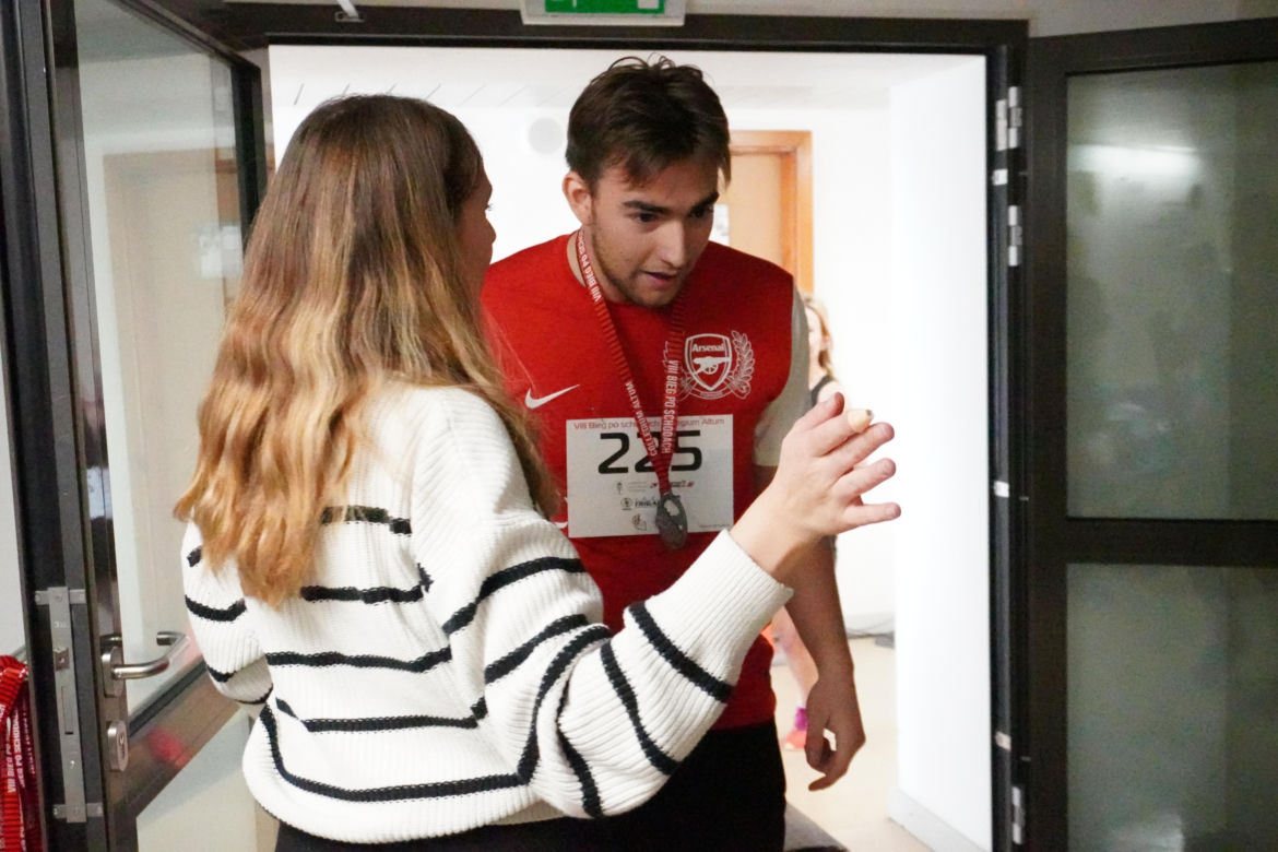 VIII Bieg po schodach Collegium Altum