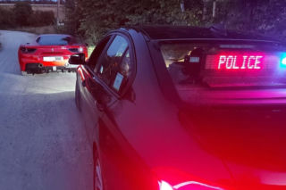 Suwałki. Białorusin szalał w ferrari na DK 8. Olbrzymi mandat!
