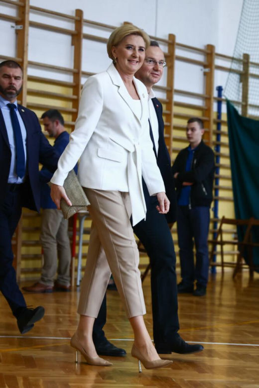 Tak się ubiera Agata Duda