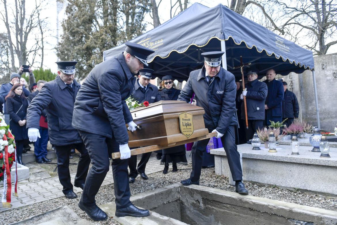 Grób Romualda Lipki