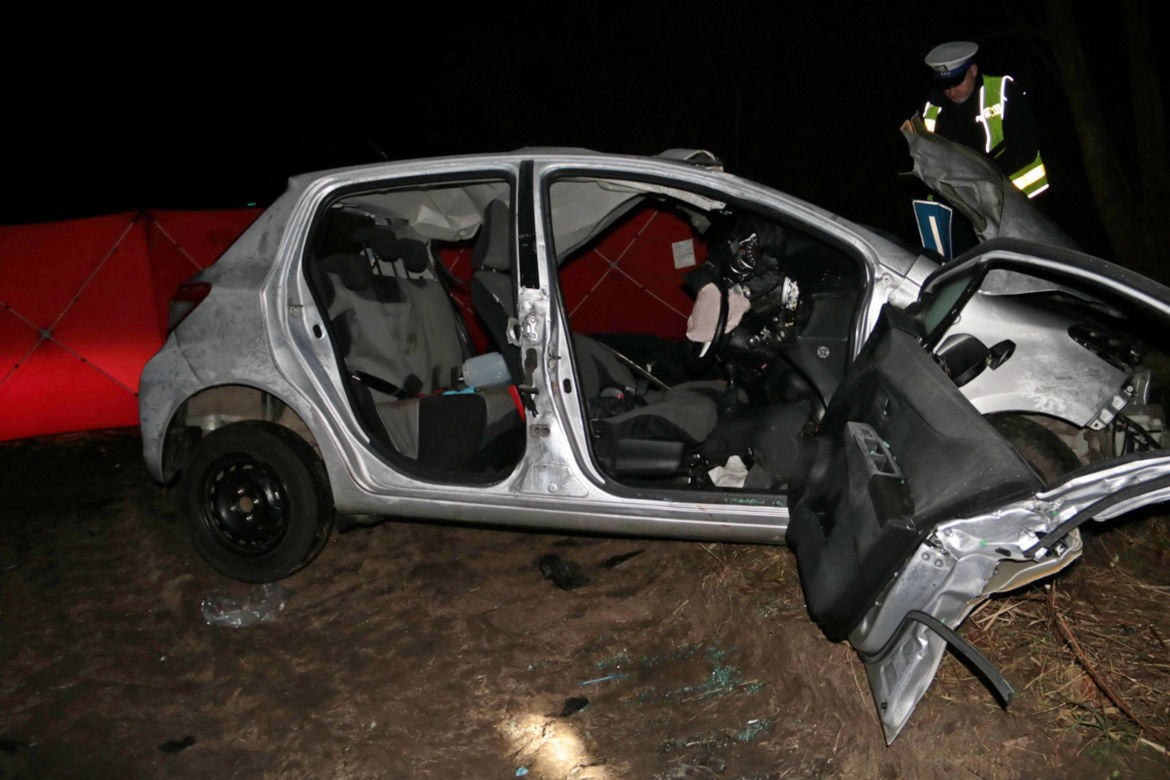 Tragiczny wypadek "elki" w okolicach Świecia
