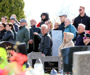 Ból, rozpacz, łzy. Poruszające sceny na pogrzebie Łukasza Litewki