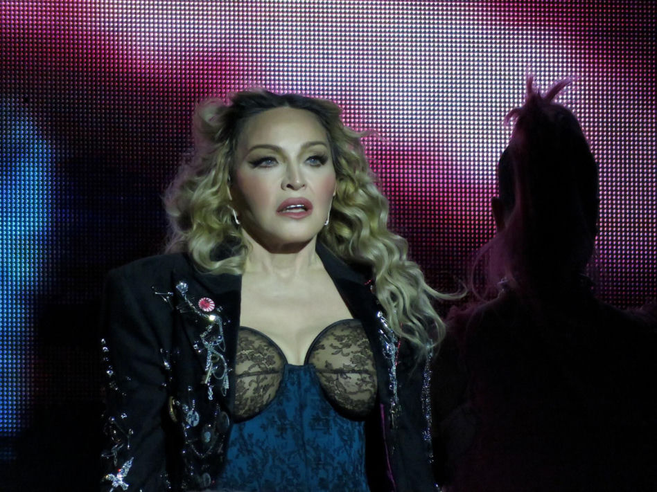 Madonna podczas jednego ze swoich koncertów
